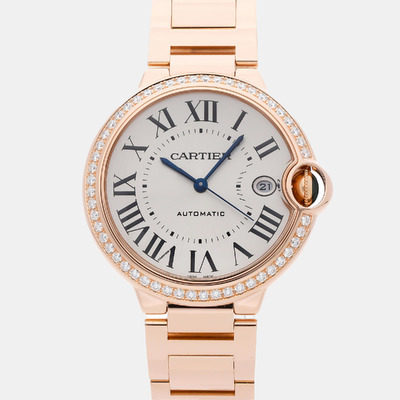 Authentic Cartier Ballon Bleu WJBB0057 40mm Automatic Men's Watch 1144589 (arb19753)