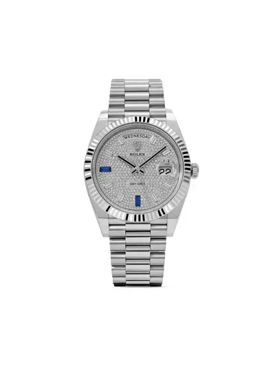 Rolex Day-Date 40mm White Gold Automatic Movement - Ref. 30151104 (arb19815)