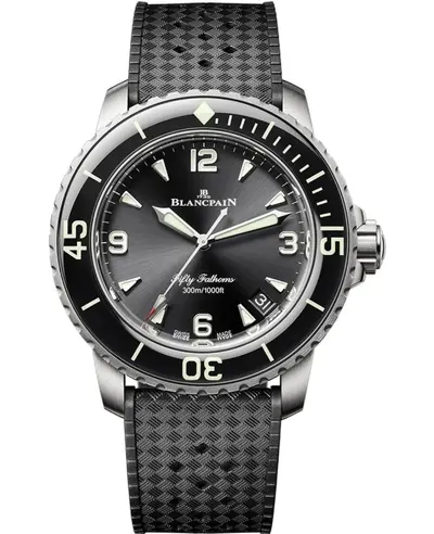 BLANCPAIN FIFTY FATHOMS AUTOMATIC MODEL 5010-12B30-B64A (black, arb19843)