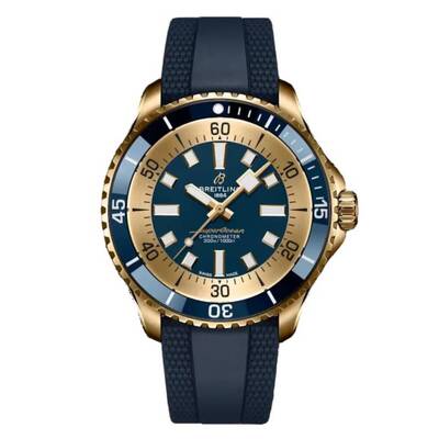Breitling Superocean Automatic Chronometer Blue Dial Watch N173761A1C1S1 (blue, arb19853)