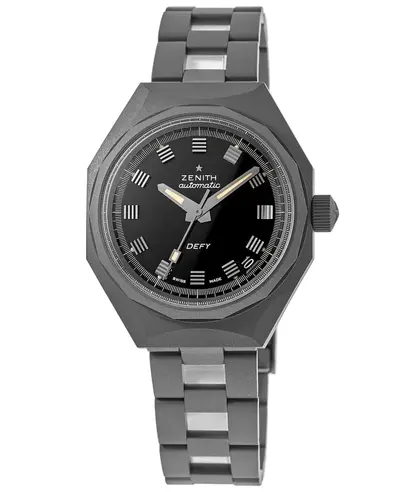 Zenith Defy Revival Shadow Automatic Black Dial Titanium Women's Watch Model 97.A3642.670/21.M3642 (black, arb11220)