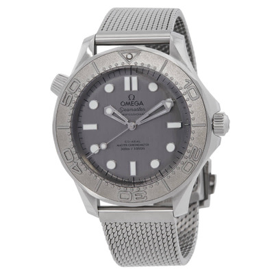 Omega Seamaster Automatic Chronometer Grey Dial Mens Watch 21030422006002 210.30.42.20.06.002 (arb20512)
