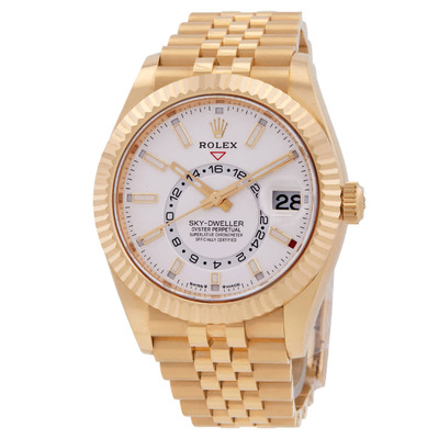 Rolex Sky Dweller White Dial Watch M336938-0006 (arb20521)