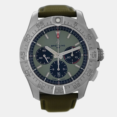 Breitling Avenger Green Stainless Steel AB0147101L1X1 1159469 (green, arb20652)