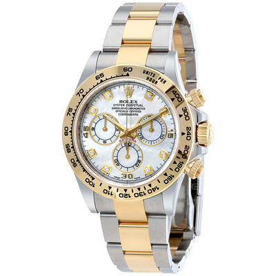 Pre-owned Rolex Cosmograph Daytona Chronograph Tachymeter Dial with Diamonds Ref. 116503mdo Men's Watch (arb20700)