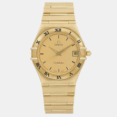 Omega Constellation 1112.10 - Yellow Gold 18K, Quartz Movement 1160612 (arb20809)