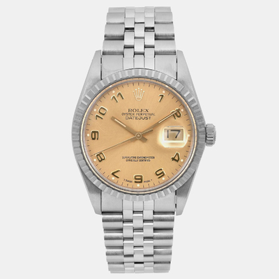 Rolex Datejust Men's Stainless Steel Automatic Wristwatch 16030 1160702 (arb20916)