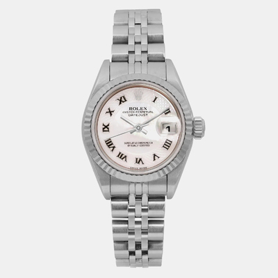 Rolex Datejust 79174 Mother of Pearl Dial Automatic Women's Watch 1160693 (arb20918)