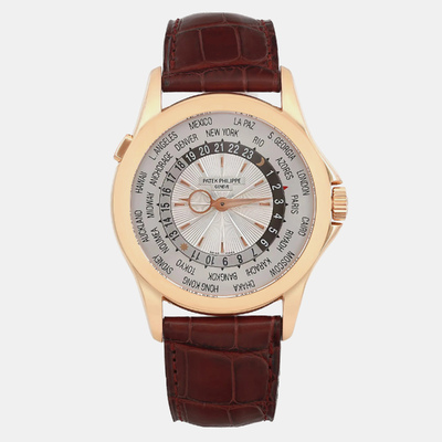 Patek Philippe World Time 5130R-001 Automatic Men's Wristwatch 1160769 (arb20992)