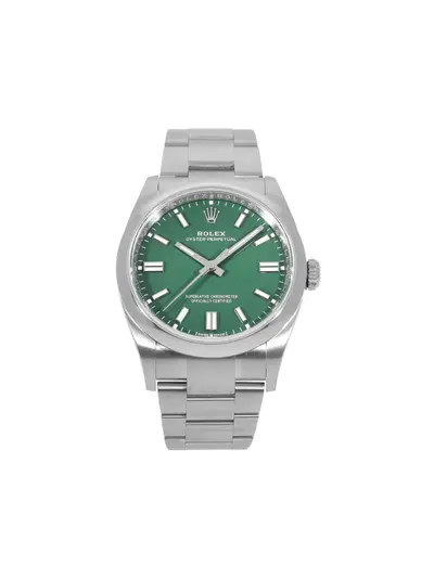 Rolex Oyster Perpetual 36mm Green Dial Watch (Ref: 30543225), Pre-Owned Condition UNWORN (arb21052)