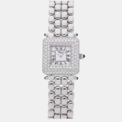 Pre-Owned Chopard Happy Sport Women's Watch, Article 1162441 (white, arb21062)