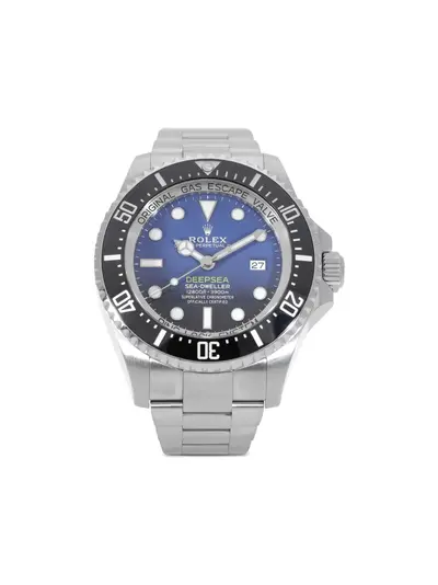 WRIST AFICIONADO Pre-Owned Rolex Sea-Dweller 30542287 - 44mm Navy Blue Dial Automatic Movement (arb21137)