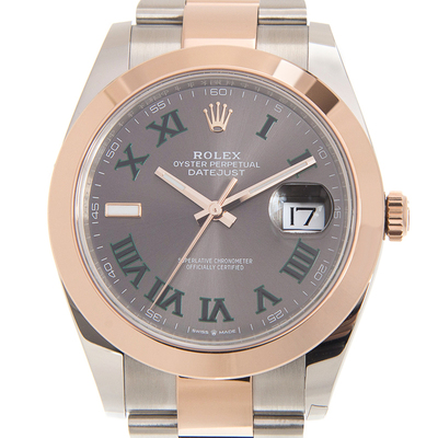 Rolex Datejust 41 Automatic Chronometer Grey Dial Mens Watch Reference 126301-0015 (arb21167)