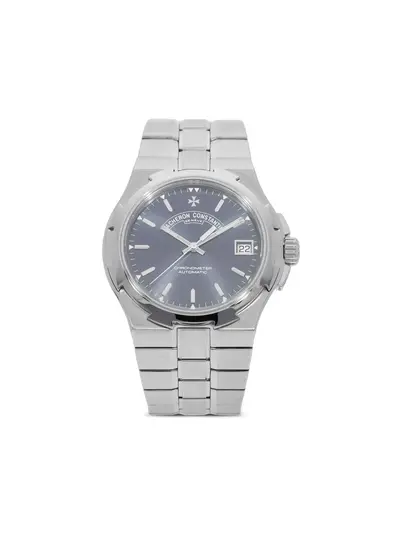 Vacheron Constantin Overseas 36mm Pre-Owned (Art.-Nr.: 30541817) White Stainless Steel Round Index Dial Stick Hands (arb21256)