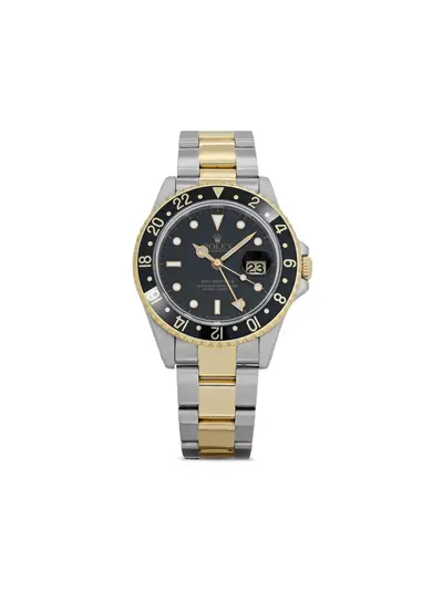 Rolex 30830652 GMT-Master II Yellow Gold Stainless Steel Pre-Owned 40mm (arb21285)