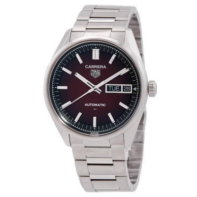 Tag Heuer Carrera Day-Date Automatic Red Dial Watch WDA2113.BA0043 (red, arb21310)