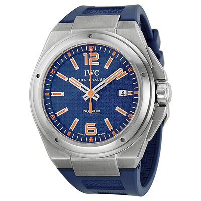 Pre-owned IWC Ingenieur Blue Dial Mens Watch IW323603 (blue, arb21693)