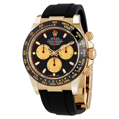 Pre-owned Rolex Cosmograph Daytona 116518ln with Black Dial (black, arb21698)