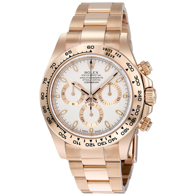 Pre-owned 18kt Everose Gold Dial Mens Watch Ref. No.: 116505IVSO Rolex (arb21711)