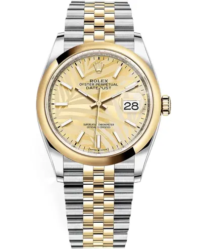 Rolex Datejust 36 Women's Watch M126203-0037 - Authentic Luxury with Yellow Gold Dial (arb21735)