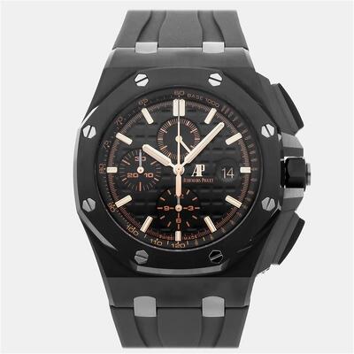 [Reference No. 26405CE.OO.A002CA] Pre-Owned Royal Oak Offshore Chronograph Audemars Piguet 1155215 (black, arb21758)