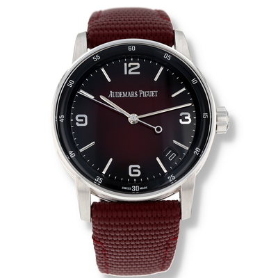 Pre-owned Audemars Piguet Code 11:59 Automatic Red Dial Mens Watch 15210BC.OO.A500KB.01 (red, arb21762)