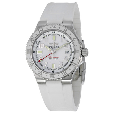 Pre-owned Breitling Superocean Gmt GMT Automatic White Dial Mens Watch A32380A9-A737 A32380A9-A737-146S (arb21799)