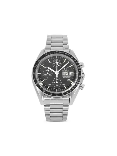 Omega Speedmaster 30542261-00 Revue Chronograph Automatic Black Dial Round Case Stainless Steel Crown (arb21565)
