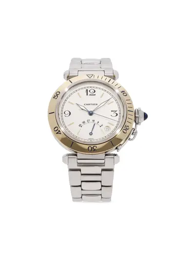 Cartier Pasha 2002 [article:25616494] Beige Dial Round Case Automatic Movement Cabochon Crown (arb21824)