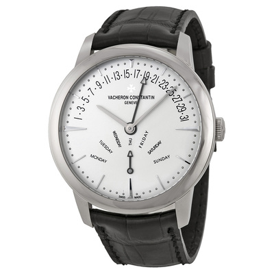 Vacheron Constantin Patrimy Silver Dial Men's Watch - Item Code 86020000G-9508 (black, arb21877)