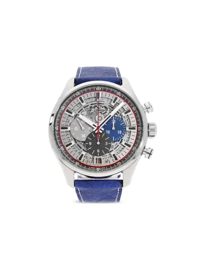 Zenith El Primero Anthracite Round Automatic Skeleton Tachymeter 42mm Boutique Warranty 30541831 (arb21964)