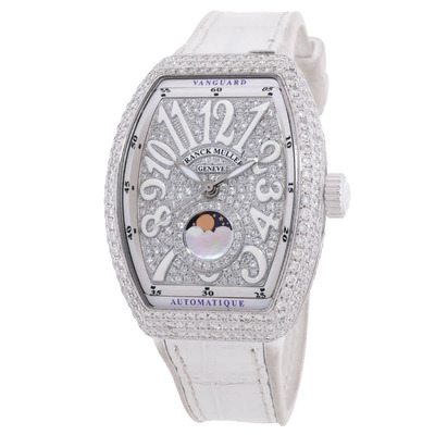Franck Muller Vanguard Automatic Moon Phase Unisex Watch V 32 SC AT FO L D CD AC BC (arb21986)