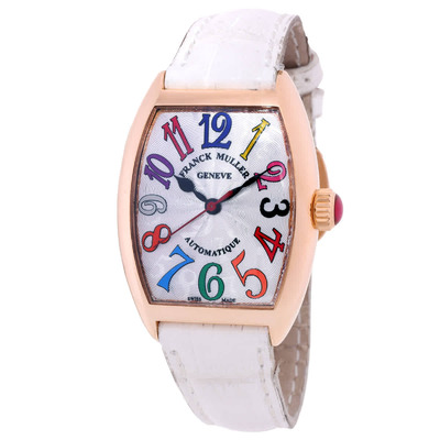 Franck Muller Color Dreams Automatic Silver Dial Ladies Watch - 7500 SC AT FO COL DR HO ASIA LTD 5N (arb21987)