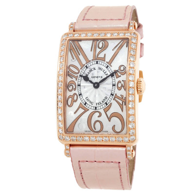 Franck Muller Long Island Quartz Diamond Silver Dial 952 QZ D 1R REL HO 5N Ladies Watch (black, arb21988)