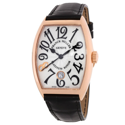 Franck Muller Cintree Curvex Automatic White Dial Unisex Watch 7851 SC DT 8REL LTD/5N (black, arb8145)
