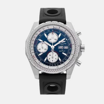 Pre-Owned Breitling Bentley GT Chronograph Model A1336313/Reference 1171938, 44mm Diameter (blue, arb21999)