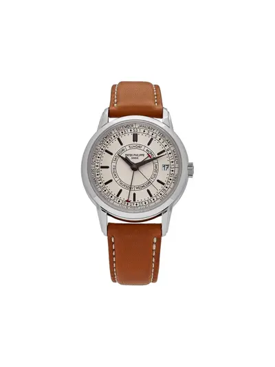Patek Philippe Calatrava 30953282: 2022 Silver Dial, Round Case, Weekly Calendar (arb22091)