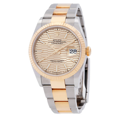 Rolex Datejust 36 Champagne Dial Watch Ref.126233CFSO (beige, arb22171)