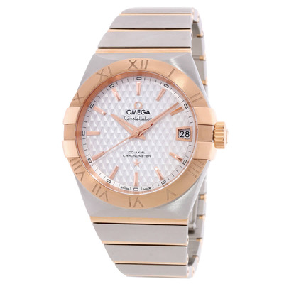 Omega Constellation Co-Axial Automatic Chronometer Silver Dial Mens Watch 12320382102008.sd (arb21209)