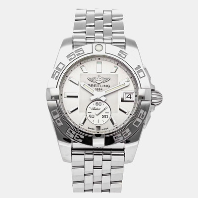 Pre-Owned Breitling Galactic A37330121G1A1 Automatic Silver Stainless Steel Women's Wristwatch 36mm 1174597 (arb22194)