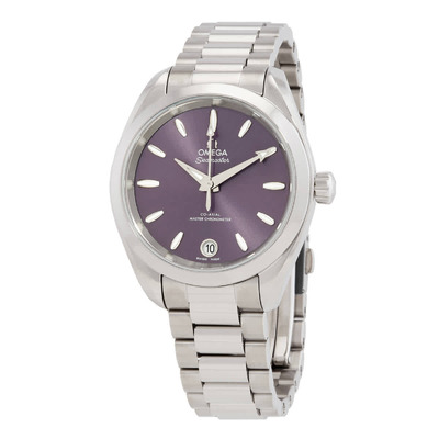 Omega Seamaster Aqua Terra Chronometer Ladies Watch 22010342010002 220.10.34.20.10.002 (blue, arb5107)