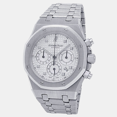 Audemars Piguet Royal Oak [Article: 1177848] Automatic Silver Dial White Gold Men's Wristwatch (arb22418)