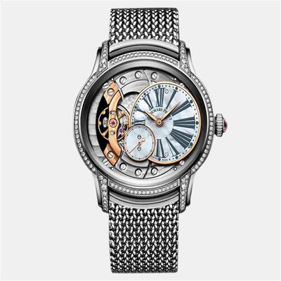 AP Millenary 77247Bc.Zz.1272Bc.01 Manual Winding MOP White Gold Women's Watch Audemars Piguet 1176067 (white, arb22445)