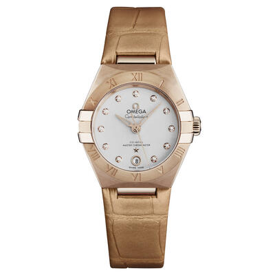 Omega Constellation Automatic Chronometer Silver Dial Ladies Watch [131.53.29.20.52.002] (arb22530)