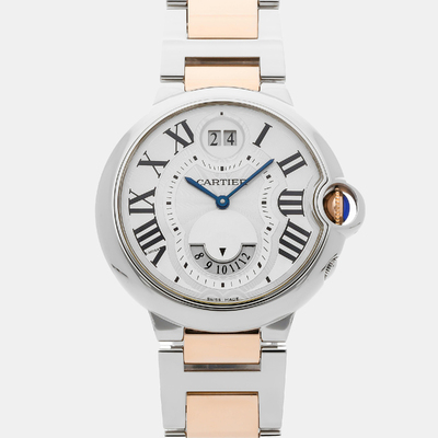 The Cartier Ballon Bleu W6920027 42mm Silver Dial Automatic Mens Watch 1154148 (arb22570)
