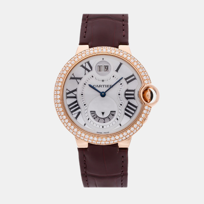 Cartier Ballon Bleu Dual Time Automatic Mens Watch 42mm 1159800 (white, arb22597)