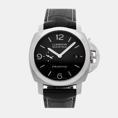 Panerai Luminor Marina 1950 Pre-Owned Men's Automatic Watch PAM312 1159815 (black, arb22600)