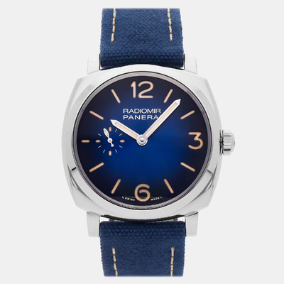Panerai Radiomir PAM1144 - Black Dial Automatic Stainless Steel Men's Watch 1165555 (blue, arb22611)