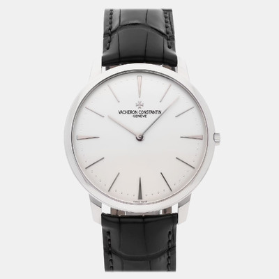 Vacheron Constantin Patrimony 81180/000G-9117 Manual Winding White Dial Men's Watch - Ref. 1177399 (arb22662)