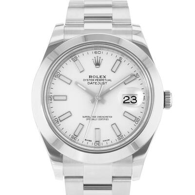 Pre-owned Rolex Datejust II Men's Watch 116300 WSO (arb22685)